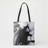 ランドリーキャットトートバッグ トートバッグ (正面)