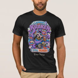 ランドリークラーケン オーダーメイド 面白い 犬 Tシャツ、顧客用 Tシャツ
