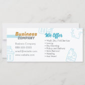 ランドリーサービスランドリーマットドライクリーンギフト券 (裏面)