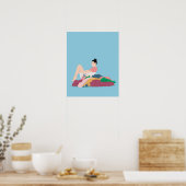 ランドリーデイアートプリント ポスター (キッチン)