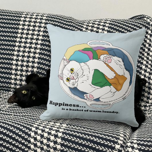 ランドリーデイキャット クッション