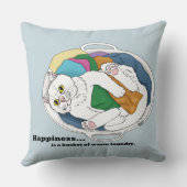 ランドリーデイキャット クッション (裏面)