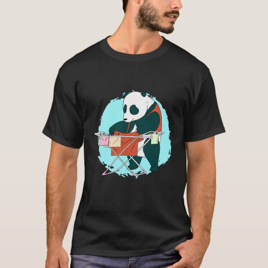 ランドリーベアパンダ 1 Tシャツ (正面)