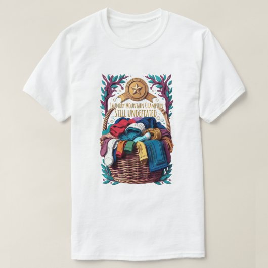 ランドリーマウンテンチャンピオンティー Tシャツ (デザイン正面)
