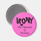 ランドリーマグネット – IRONY マグネット (正面/裏面)