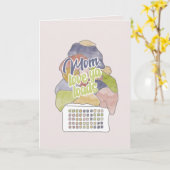 ランドリーママ母の日のカードのロード カード (黄色い花)