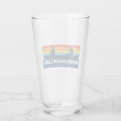 ランドリーマンレイクノースカロライナ州カヌー タンブラーグラス (裏面)