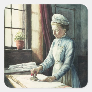 ランドリーメイド, c.1880 スクエアシール
