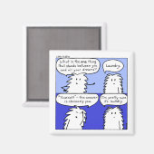 ランドリーリトル漫画マグネット マグネット (正面/裏面)