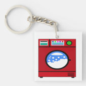 ランドリールームキーチェーン キーホルダー (正面)