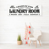 ランドリールームサイン 横断幕 (インサイチュ)