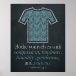 ランドリールームシャルボードアート16x20 ポスター