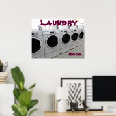 ランドリールームポスター ポスター (ホームオフィス)