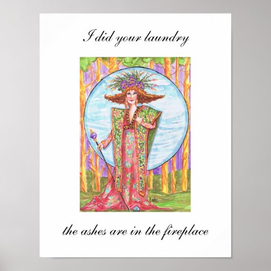 ランドリールームポスター ポスター (正面)