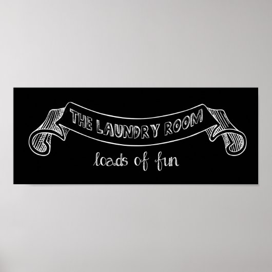 ランドリールームポスター ポスター (正面)