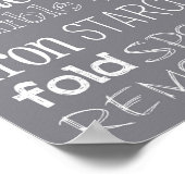 ランドリールームポスター ポスター (角)