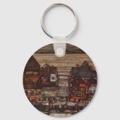 ランドリー付き住宅(シーバーグII)by Egon Schiele キーホルダー (正面)