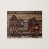 ランドリー付き住宅（シーバーグII）by Egon Schiele ジグソーパズル (横)