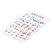 ランドリー記号ガイド マグネット (左側)