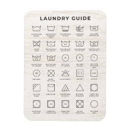 ランドリー記号グラフ マグネット