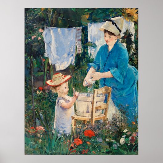 ランドリー・デイ、有名絵を描な ポスター (正面)