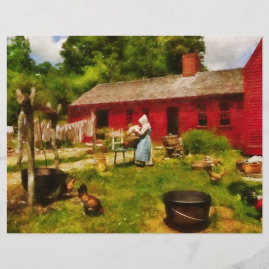 ランドリー – 古いランドリー チラシ (正面)