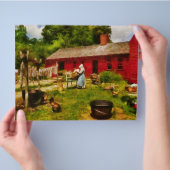 ランドリー – 古いランドリー チラシ (手)