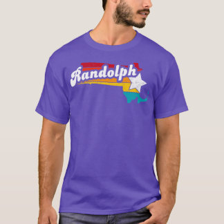 ランドルフ・マサチューセッツヴィンテージ動揺して土産 Tシャツ
