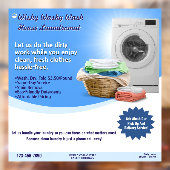 ランドロマの洗濯サービスをカスタマイズ 洗濯と折り畳み ウィンドウサイン (シート2)