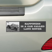 ランドローバーのバンパーステッカー バンパーステッカー (車上)