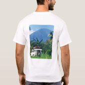 ランドローバーアフリカのサファリ Tシャツ (裏面)
