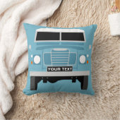 ランドローバーカスタムで青いシリーズ3を個人化して下さい クッション (ブランケット)