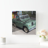 ランドローバーシリーズII SWB スクエア壁時計 (ホーム)