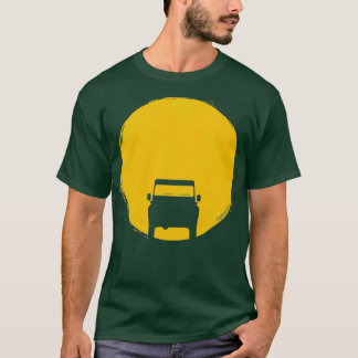 ランドローバーディフェンダー車のサンセットサン1 Tシャツ