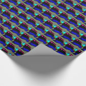 ランドローバーパターンギフト用包装紙 ラッピングペーパー (角)