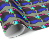 ランドローバーパターンギフト用包装紙 ラッピングペーパー (ロールコーナー)