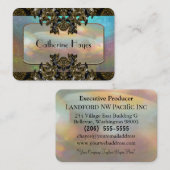 ランドンシックマーゴエレガントプロフェッショナル 名刺 (正面/裏面)