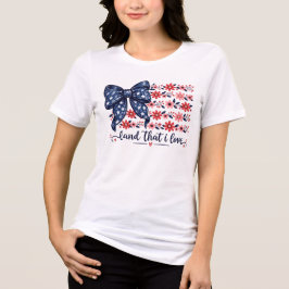 ランド・アイ・ラブ・フォース・オブ・ジュライTシャツ トライブレンドTシャツ