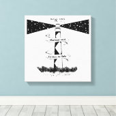 ランド・エンド・ジョン・オーズの灯台 キャンバスプリント (インサイチュ (ウッドフロア))