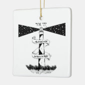 ランド・エンド・ジョン・オーズの灯台 セラミックオーナメント (左)