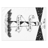 ランド・エンド・ジョン・オーズの灯台 テーブルクロス (正面(横))