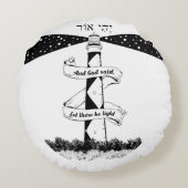 ランド・エンド・ジョン・オーズの灯台 ラウンドクッション (裏面)