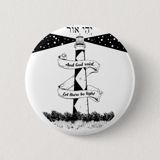 ランド・エンド・ジョン・オーズの灯台 缶バッジ (正面)