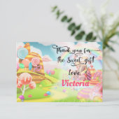 ランド・オブ・キャンディ誕生日有難うございます 招待状 (スタンド正面)