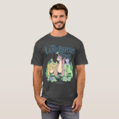ランド・ビフォー・タイムの淡い色の恐竜の友達 レトロ Tシャツ (正面フル)