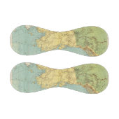 ランド・マクナリーのアラスカの地図 野球ボール (パネル)