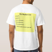 ランナおもしろいー用のマラソンまたはレースシャツ Tシャツ (裏面)