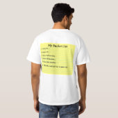 ランナおもしろいー用のマラソンまたはレースシャツ Tシャツ (裏面フル)