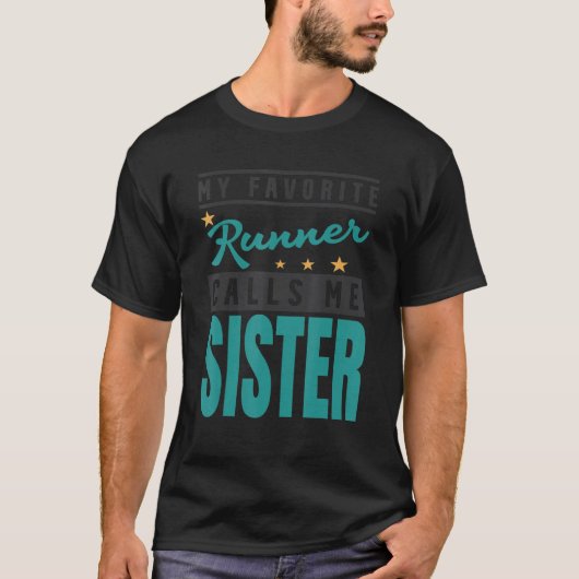 ランナお気に入りのーが妹シスター1と呼ぶ Tシャツ (正面)