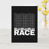 ランナやる気を起こさせるイン・トレーニング引用文-走レース カード (黄色い花)